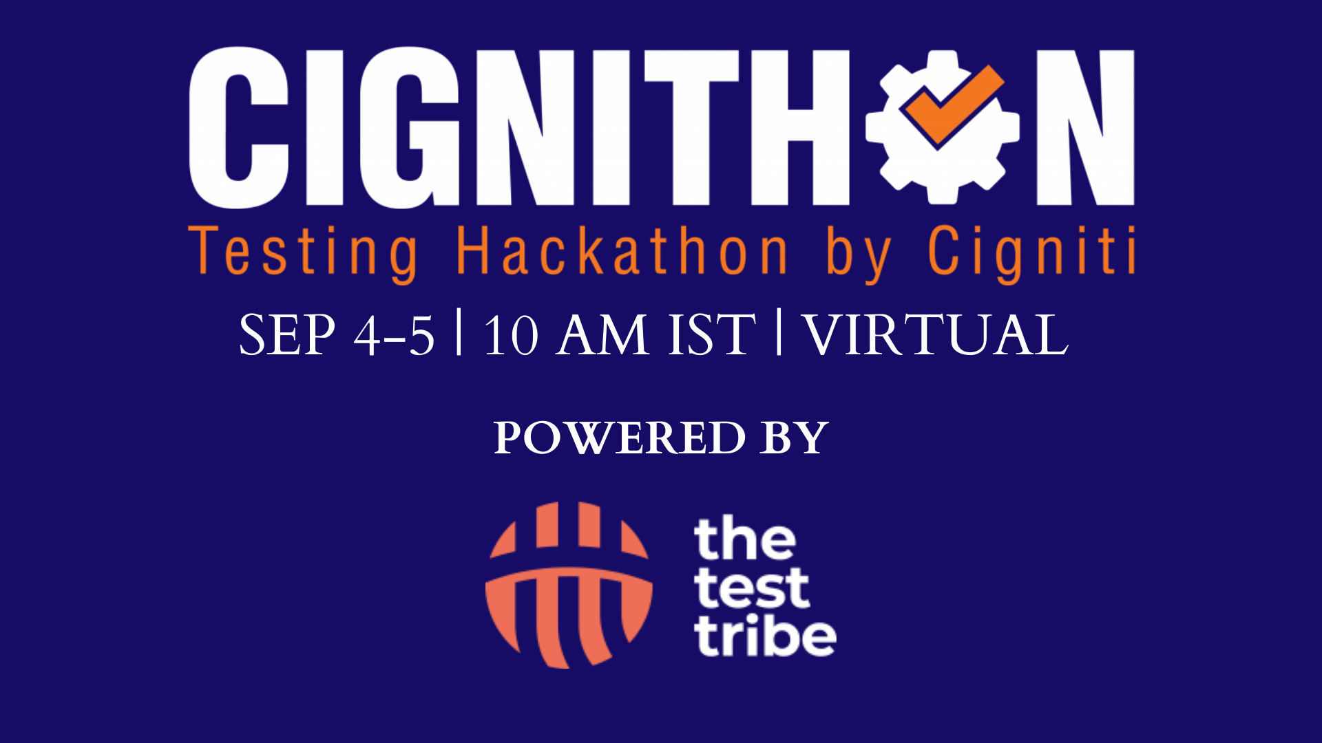 Cignithon 2021: Global Virtual Testing Hackathon - A Huge Success