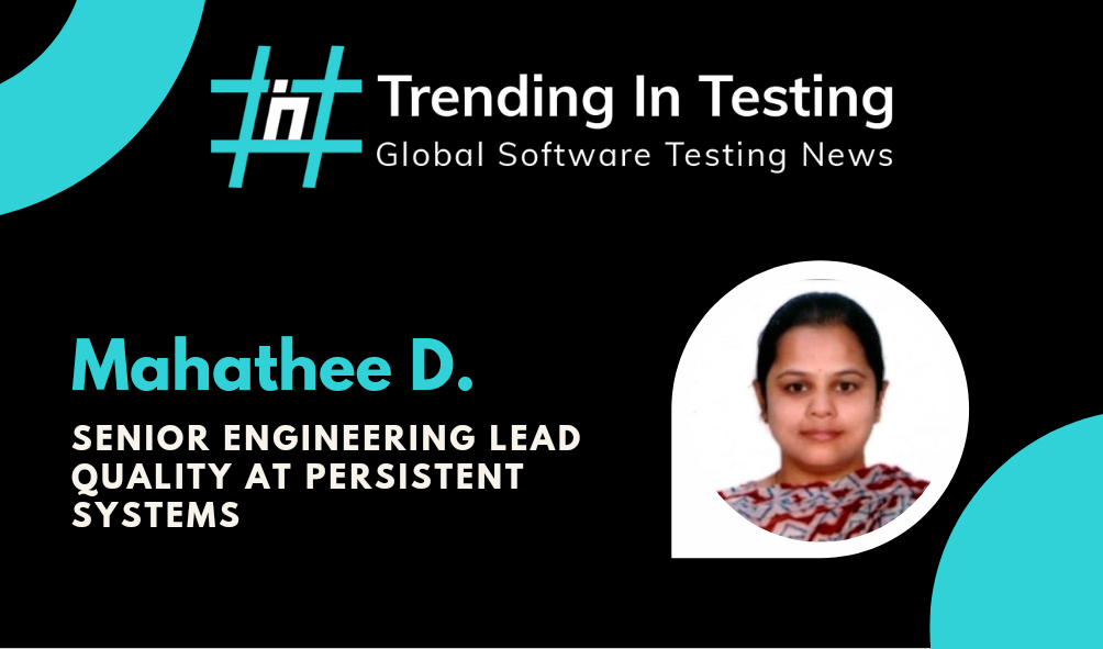 Global Tester Series - Interview with Mahathee D