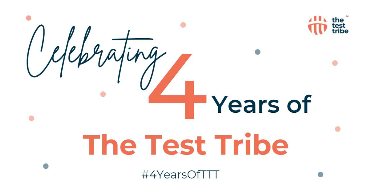 The Test Tribe completes 4 Years!