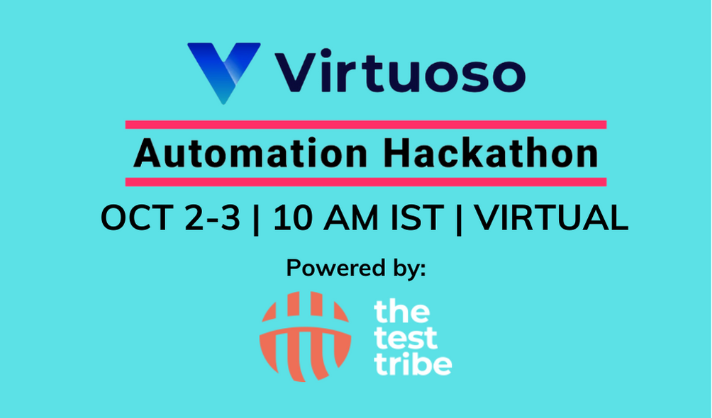 Virtuoso Automation Hackathon 2021 powered by The Test Tribe